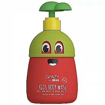 Гель для купання з ароматом лічі, кавун HiSkin Crazy FOR KIDS, 500 мл