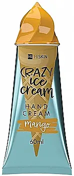 Зволожуючий крем для рук з ароматом манго HiSkin Crazy Ice Cream, 60 мл