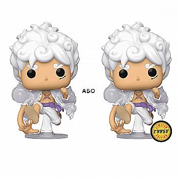 Фигурка Funko Pop! серии "Большой куш" - Луффи в белом (w/CH), 79321