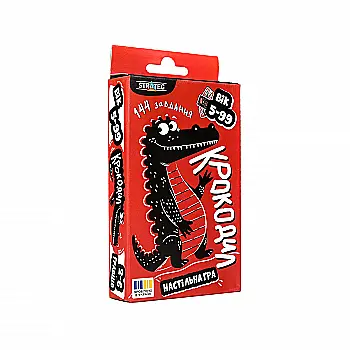 Игра настольная "Крокодил" (укр) 30686, ТМ "Strateg"
