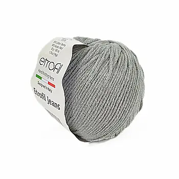 Пряжа Etrofil Jeans/Этрофил Джинс, светло-серый 068, Etrofil
