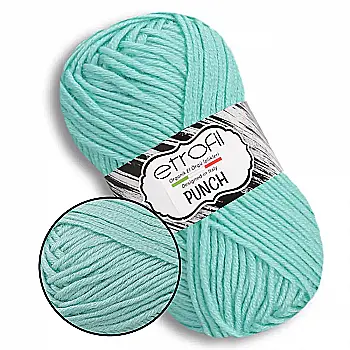 Пряжа Punch/Пунч, голубая лазурь, 74146, Etrofil