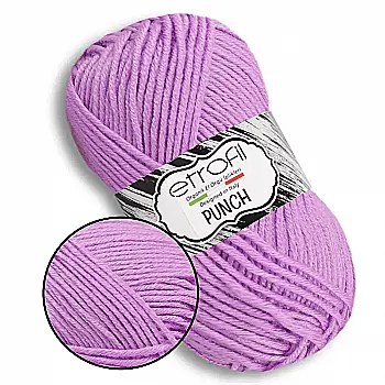 Пряжа Punch/Пунч, лиловый, 76033, Etrofil