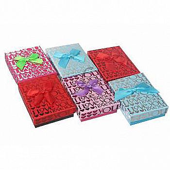 Подарункова коробка прямокутна 9,5*7,5 см, 7-181-458