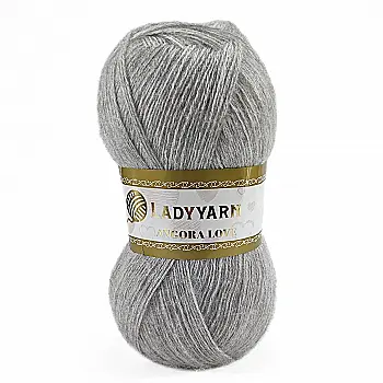Пряжа Angora Love/Ангора Лав, світло-сірий, HN013, Lady Yarn