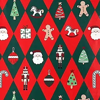 Папір для пакування подарунків НР, 0,7*1 м, 3707