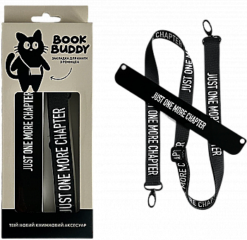 Закладка с ремешком "Just one more"