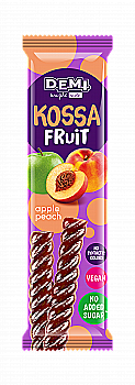 Пастила фруктовая "Kossa Fruit" с соком персика, 15 г, ТМ "D.E.M.I"