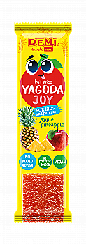 Пастила фруктовая "Yagoda Joy" с соком ананаса, 15 г, ТМ "D.E.M.I"