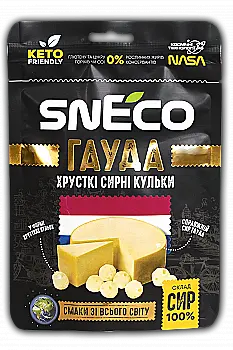 Сыр сушеный snEco "Гауда" 28 г, sn.09206