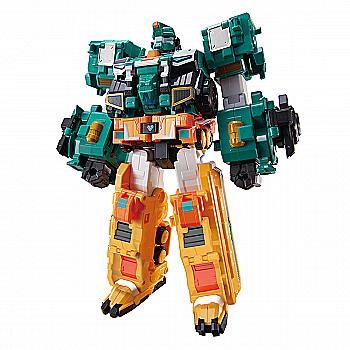 Ігровий набір з роботом-трансформером Dinoster - Стего Трон, 2 машини, динозаври, EU580804