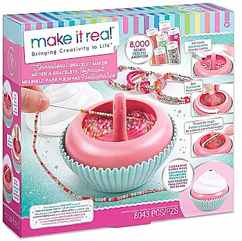Набор для создания браслетов "Сладкие завитки" MR1454, Make it Real