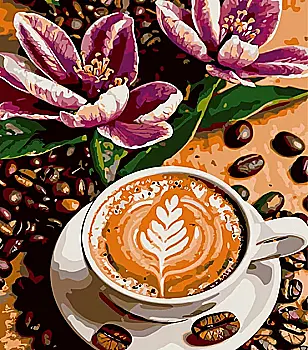 Картина по номерам 30*40 см "Аромат и нежность", LY32, ТМ "Strateg"