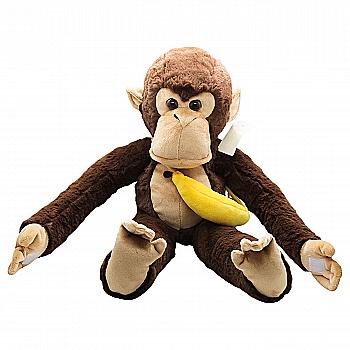 М'яка іграшка Мавпа коричнева з бананом, 45 см, Stip