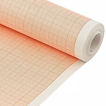 Миллиметровка рулон 64см х 10м, оранж. _МК6410Р/2