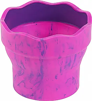 Сткан д/воды, розовый мрамор, Clic & Go, 181527