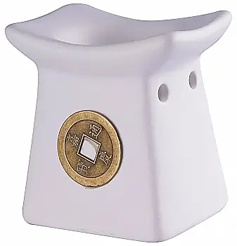 Аромалампа  "Монета біла"