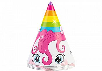 Набор колпаков на голову с резиновой лентой Unicorn, 6 шт, MX200145