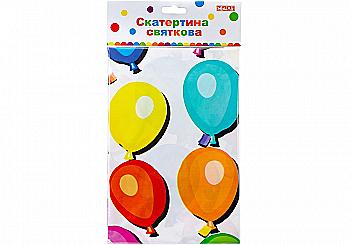 Скатерть полиэтиленовая Balloons 132*182,88 см, MX42055
