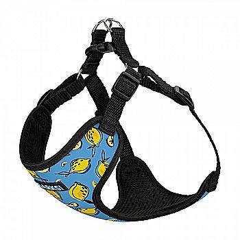 Шлея для собак ТМ Barksi Sport (обхв.шеи 24см,обхв.дек.35-38см) размер S,лимоны