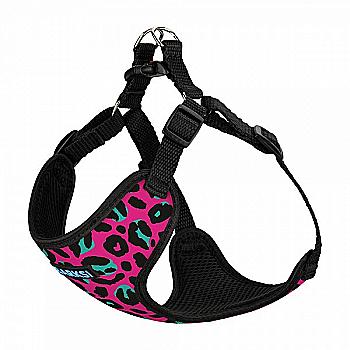 Шлея для собак ТМ Barksi Sport (обхв.шеи 30см,обхв.дек.40-46см),леопард