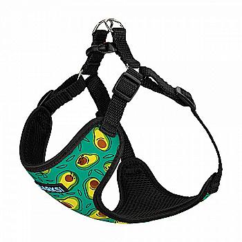 Шлея для собак ТМ Barksi Sport, размер XS (обв. шеи 20см, обхв. дек. 28-33см), авокадо