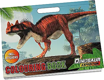 Розмальовка зі стікерами Dinosaur Expedition, 961028