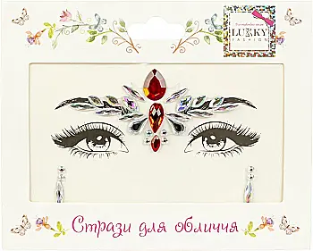 Стразы для лица "Принцесса Эльф", Lukky, T20917
