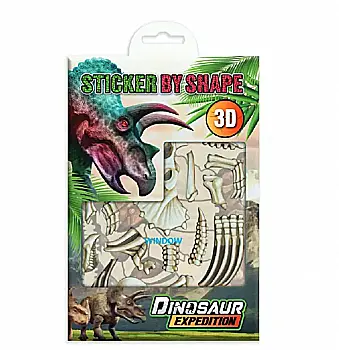 Стикербук по формам "Dino 2" Dinosaur Expedition, 961038