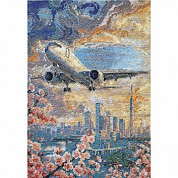 Набор для вышивания крестиком "Выше неба", AH-308