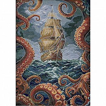 Набор для вышивания крестиком "Океанская бездна", AH-292