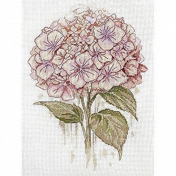 Набор для вышивания крестиком "Хрупкий цветок", AH-309