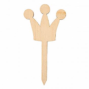 Заготовка деревянная Верхушка для торта "Праздник", ВТ39