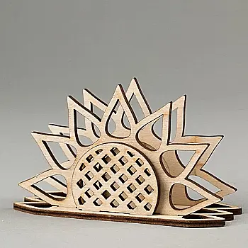 Заготівка дерев`яна Серветниця "Соняшник", Д69