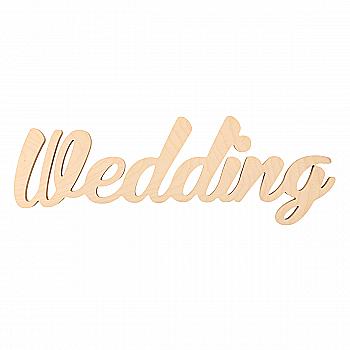 Заготовка Слово "Wedding", 0732