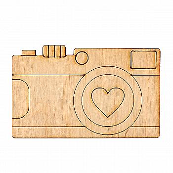 Заготівка дерев`яна День Валентина 4 мм/60*100 мм, ДСВ 044