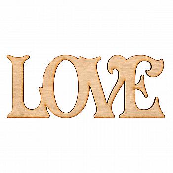 Заготівка дерев`яна День Валентина 4 мм/60*150 мм, ДСВ 035