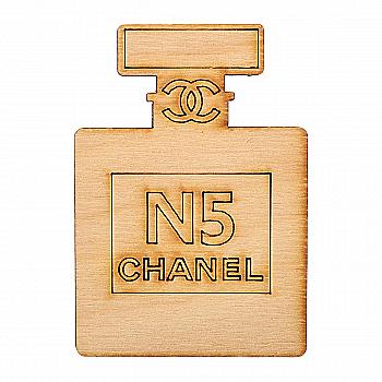 Заготівка дерев`яна День Валентина 4 мм/80*50 мм, ДСВ 045