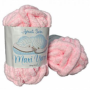 Пряжа мікрополіестер 09 Рожевий, 24 м, TM "Avanti Yarn Maxi"