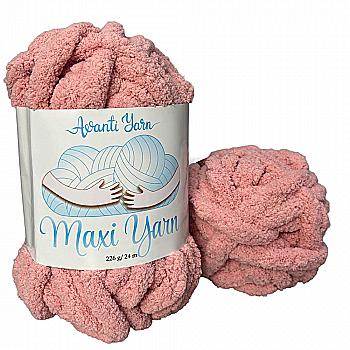 Пряжа мікрополіестер 10 Персик, 24 м, TM "Avanti Yarn Maxi"