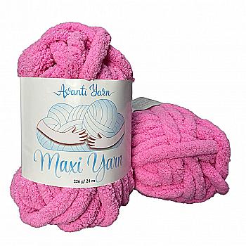 Пряжа мікрополіестер 24 Барбі, 24 м, TM "Avanti Yarn Maxi"