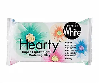 Пластика самозастигаюча Hearty, Біла, 200 г, Padico в