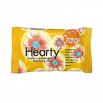 Пластика самозастигаюча Hearty, Оранжева, 50 г, Padico