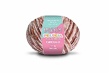 Пряжа 7567 Мідний (100% поліестер, 85 гр. 131 м. 6 мот. в уп), ТМ "Amigurumi Pelucia"