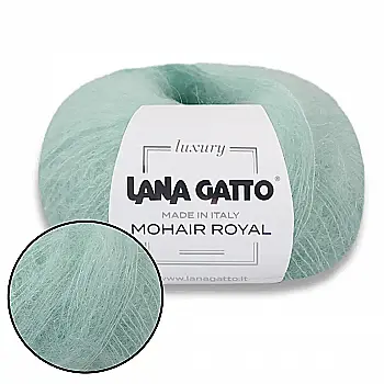 Пряжа Mohair Royal/Мохер Роял, талая вода 30793, Lana Gatto