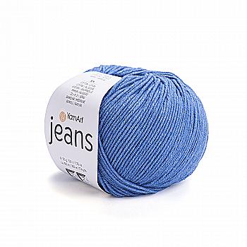 Пряжа напівбавовна 16 Джинс, ТМ Yarn Art - Jeans
