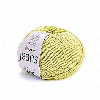 Пряжа напівбавовна 29 Яблуко, ТМ Yarn Art - Jeans