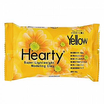 Пластика самозастигаюча Hearty, Жовта, 50 г, Padico