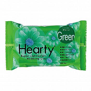 Пластика самозастигаюча Hearty, Зелена, 50 г, Padico в