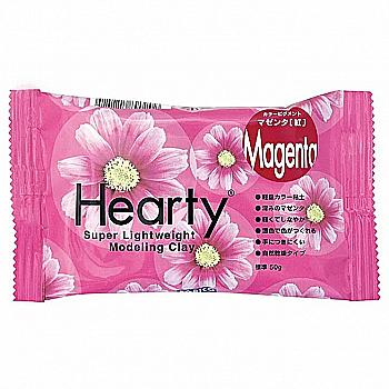 Пластика самозастигаюча Hearty, Маджента, 50 г, Padico в